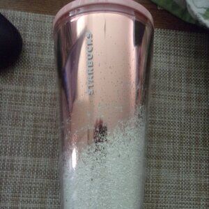 Starbucks Pink tumbler 24 oz